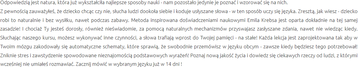 Efektywny Kurs Językowy Efektywna Metoda Nauki Bolesławiec
