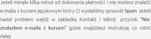 Odbiór Zakupionego Kursu Szkolenia Językowe Bolesławiec